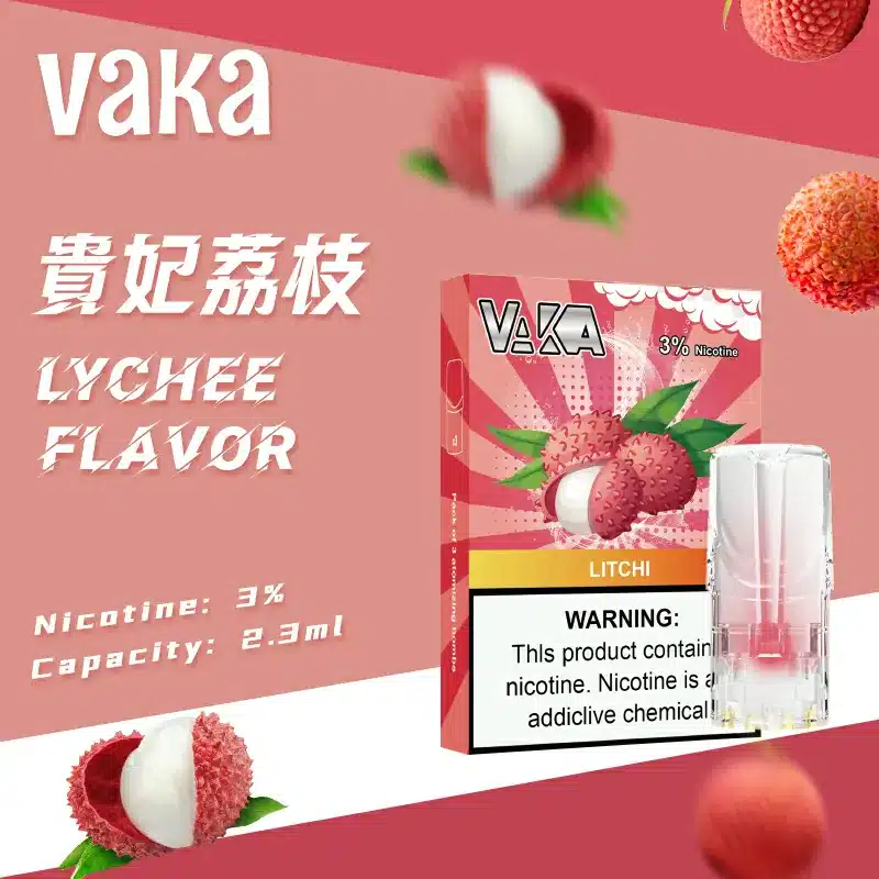 VAKA Light-Up Vape Pods | Stylish | Gen 1 | 3% Nicotine | TW - Image 12