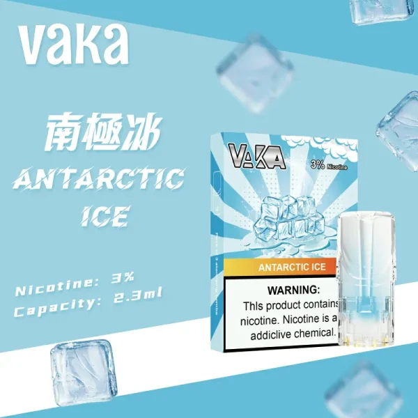 VAKA Light-Up Vape Pods | Stylish | Gen 1 | 3% Nicotine | TW