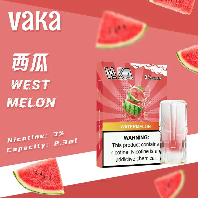 VAKA Light-Up Vape Pods | Stylish | Gen 1 | 3% Nicotine | TW - Image 6