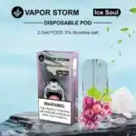 VAPOR STORM 5th Gen Pods | RELX/ILIA Compatible | 7 Flavors | Single Pod - Image 2