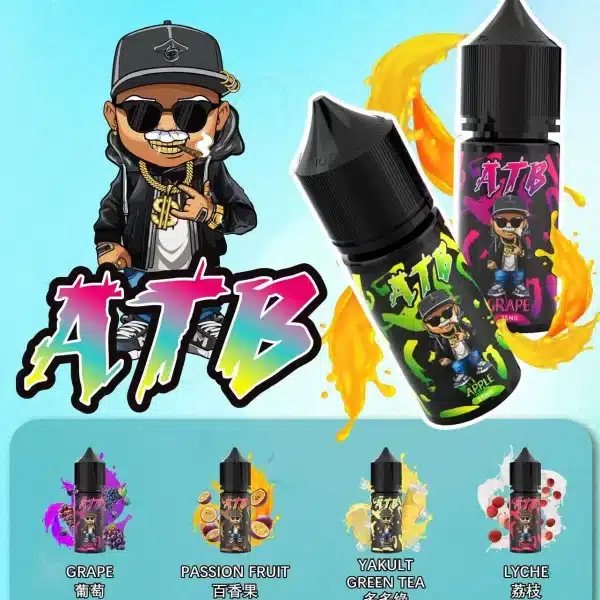 ATB E-Liquid | 35mg Nic Salt | Diverse Flavors | Pod Vape