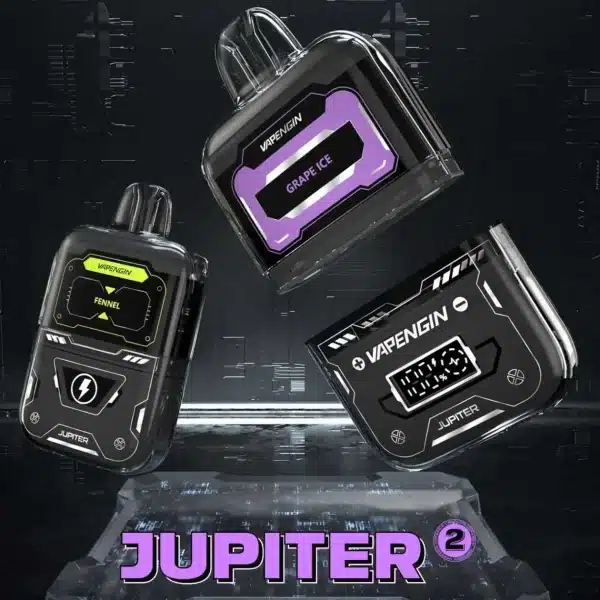 JUPITER Jupiter Vape | 15ml Pods | Power Display | 6500 Puffs